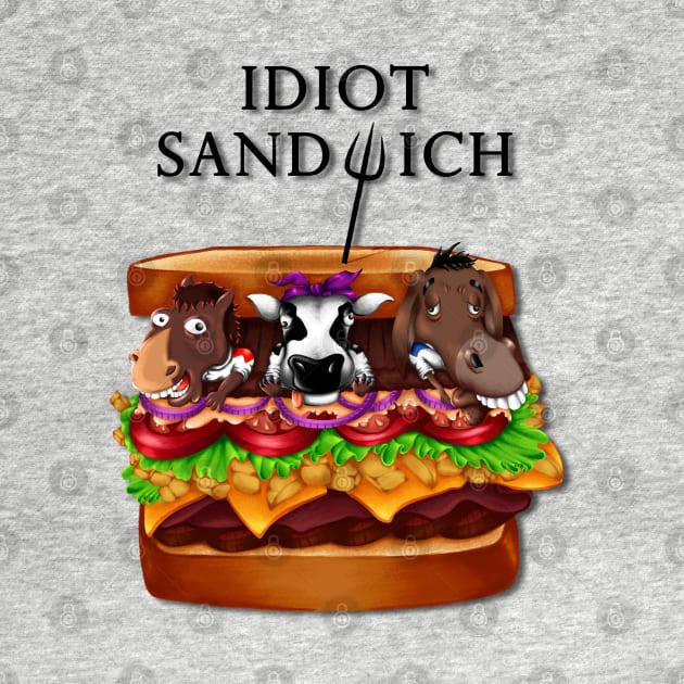 Idiot sandwich by EGGnTEDDY